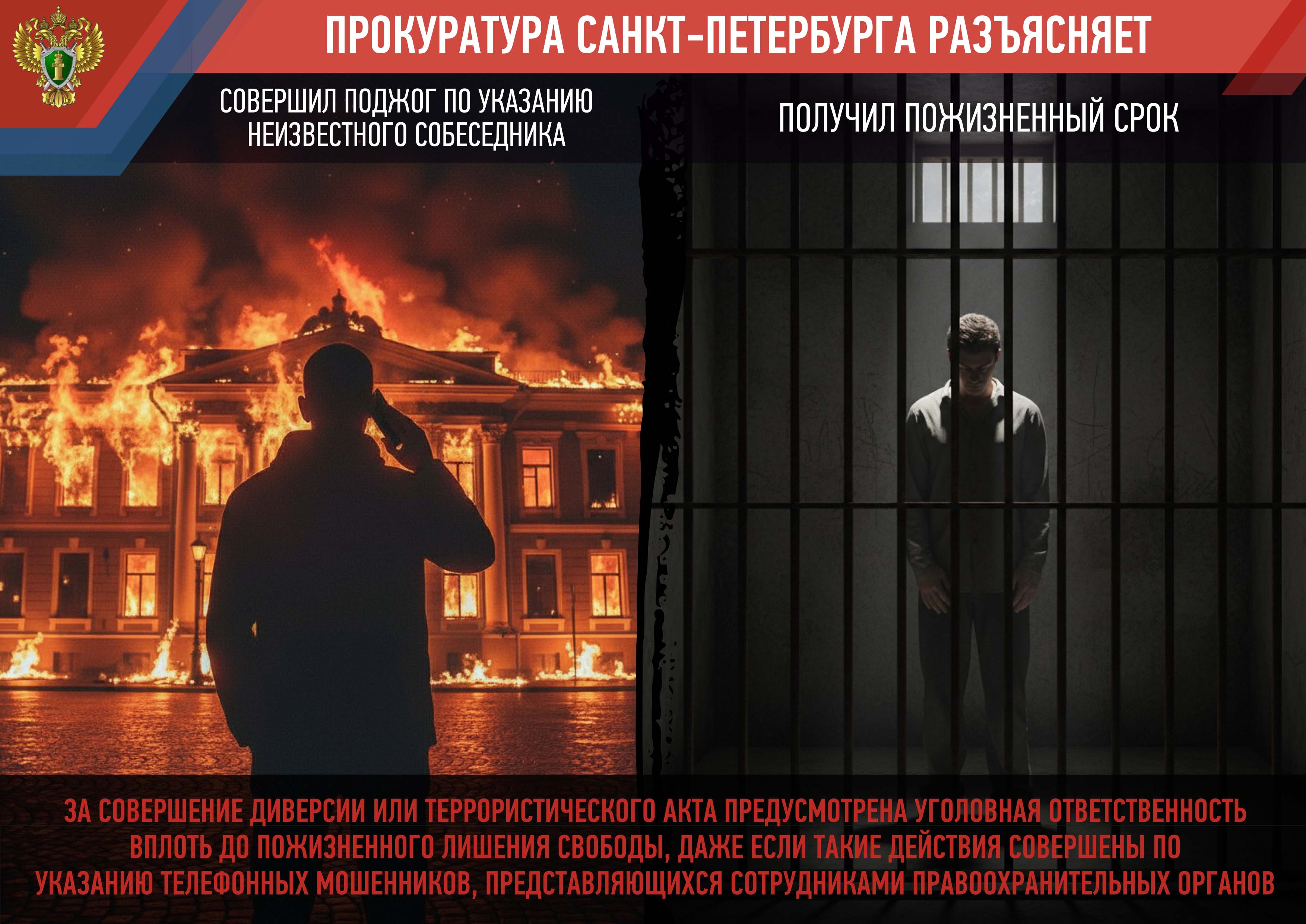 Уголовная ответственность за совершение диверсии или террористического акта